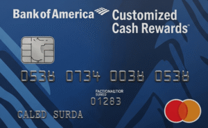 Bank of America Customized Cash Rewards