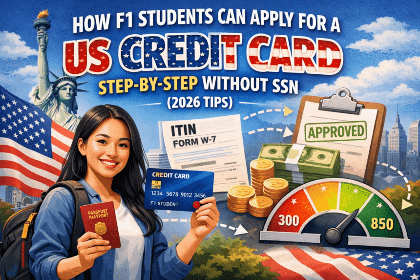 How F1 Students Apply for US credit card
