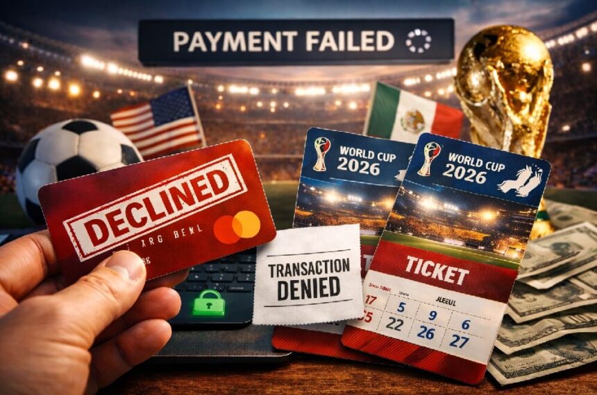 Credit Card Payment Declined FIFA World Cup Ticket